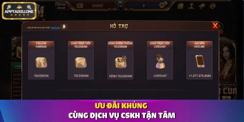 Ưu đãi khủng cùng dịch vụ CSKH tận tâm