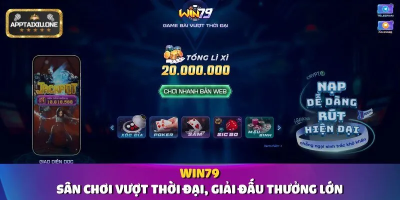 Win79 – Sân chơi vượt thời đại, giải đấu thưởng lớn.